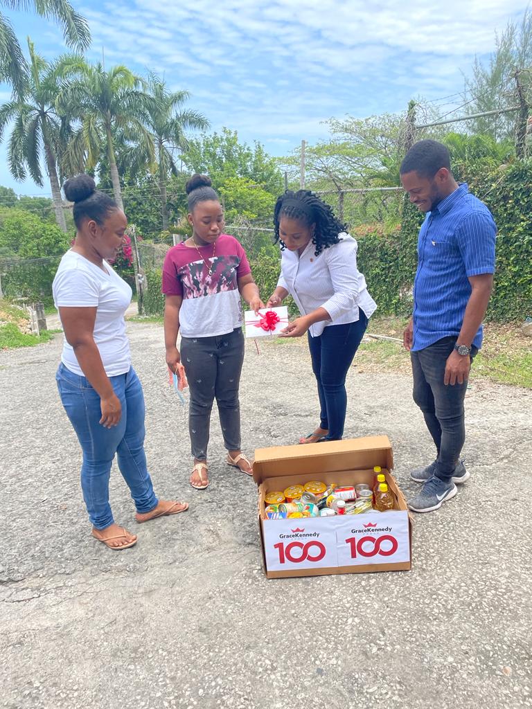 Grace & Staff Donation to 11 year old gunshot victim