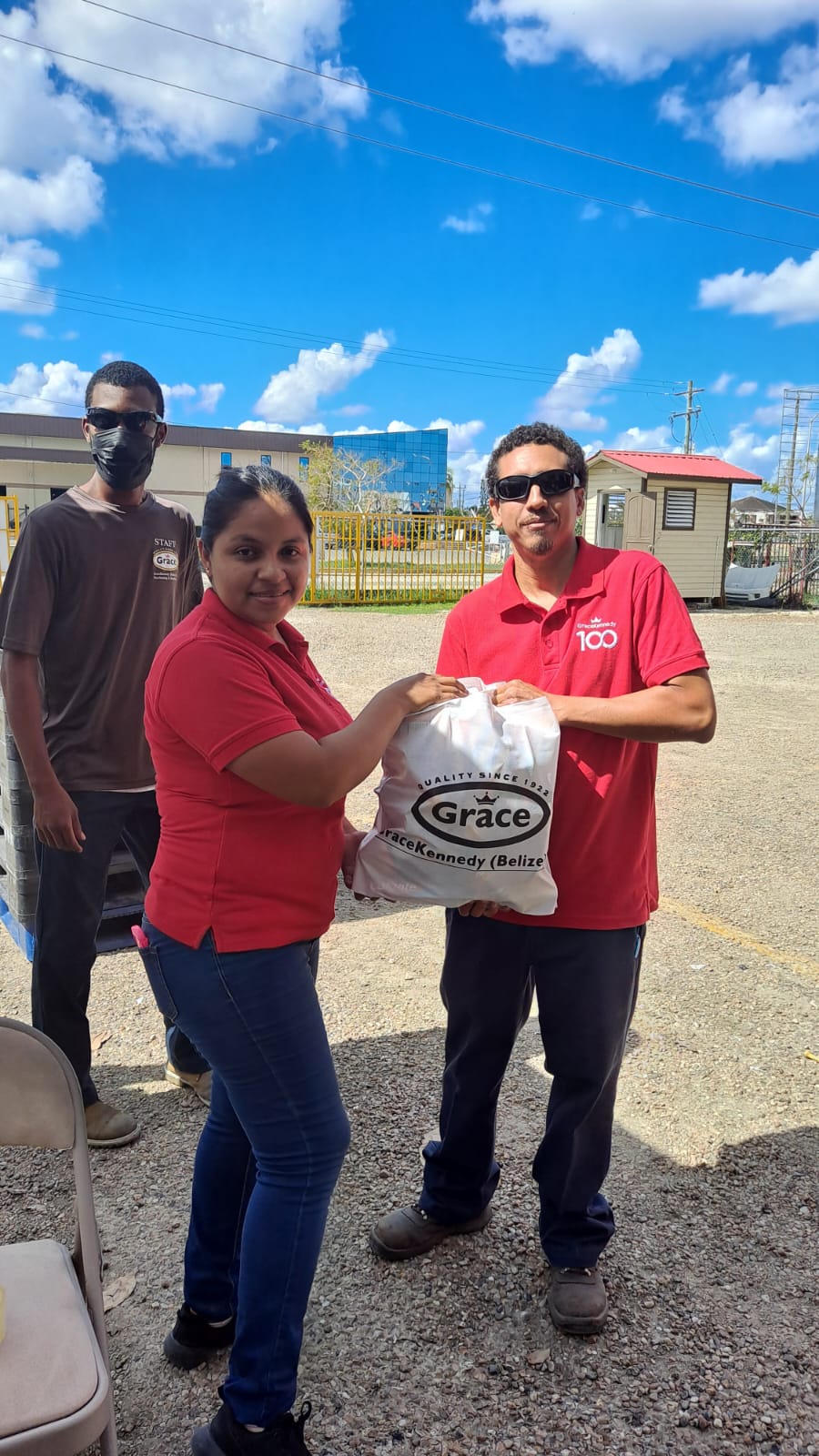 GK Belize Donation to Hurricane Victims
