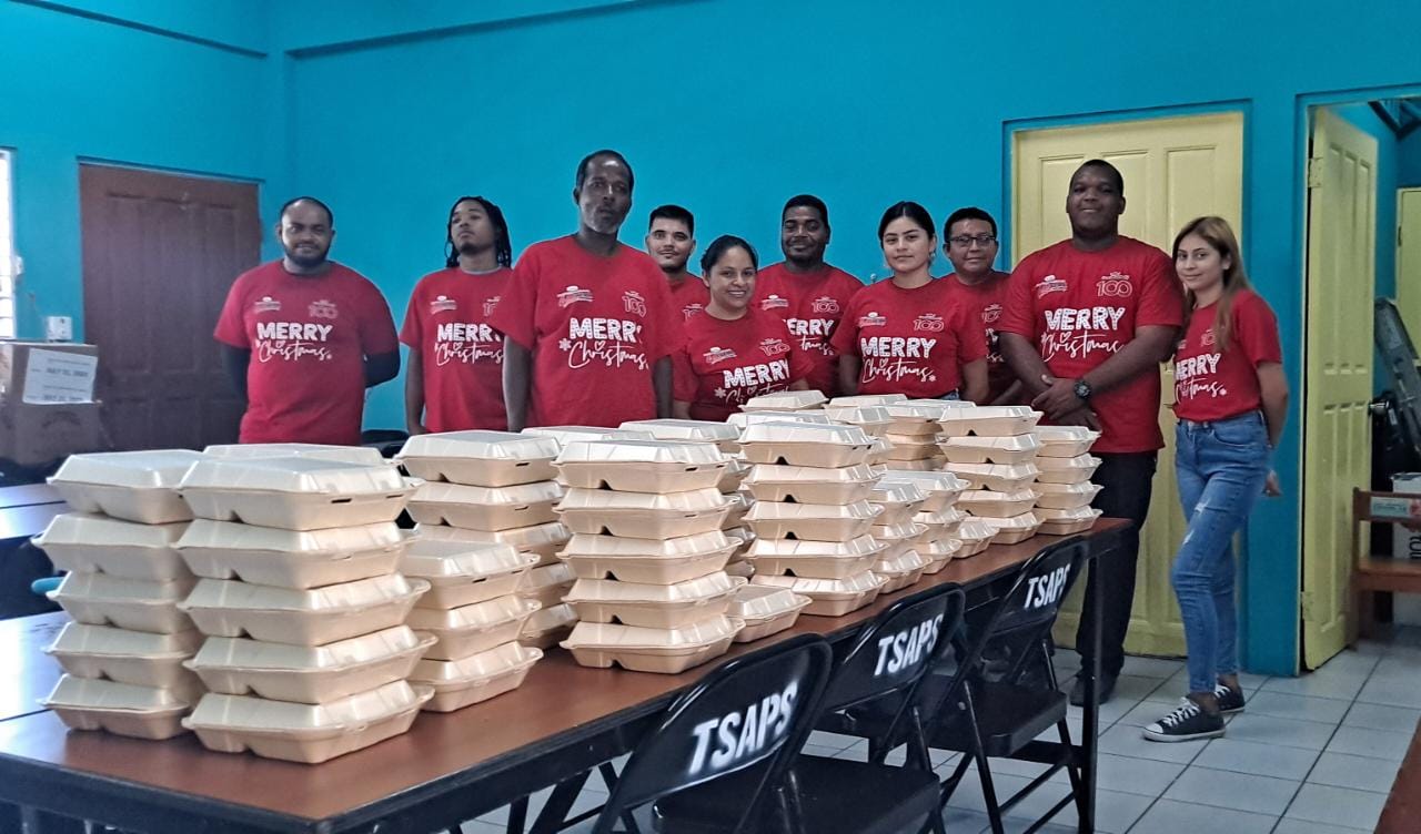GK Belize Salvation Army School Christmas Dinner