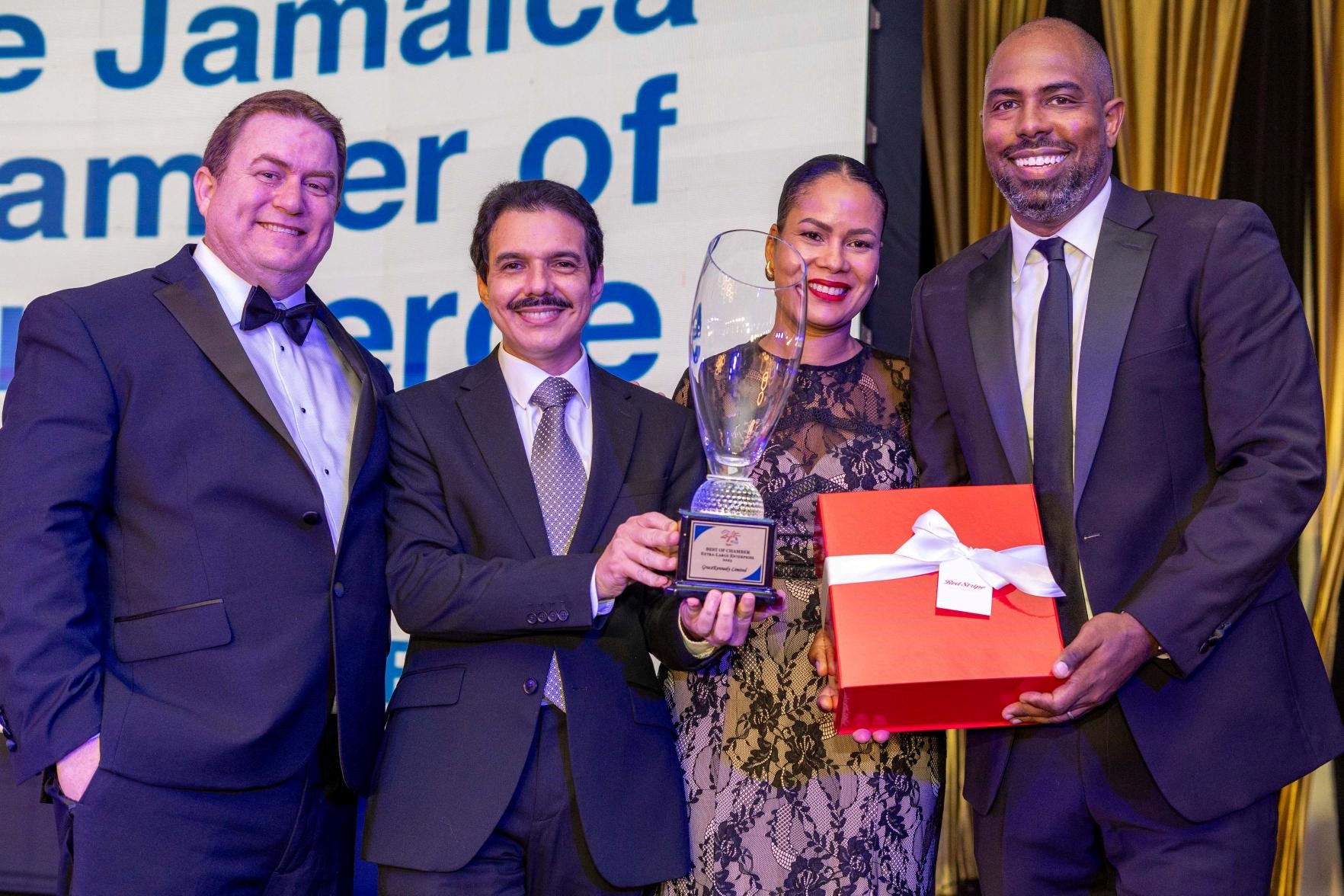 GK Wins Big at 39th Annual Jamaica Chamber of Commerce Awards: Tops the Best in Chamber (Extra Large) and ESG