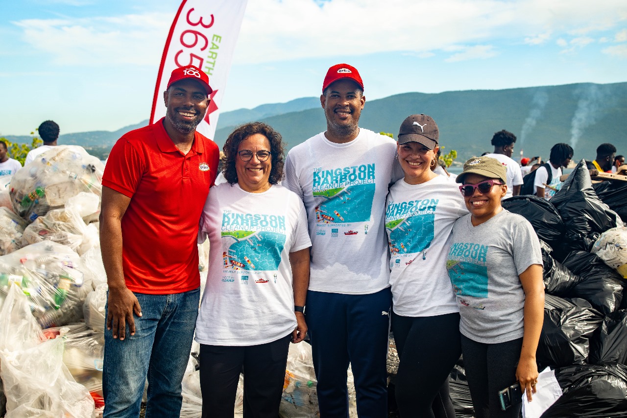 GraceKennedy Foundation Mobilises Over 700 Volunteers to Remove over 7,000 KG of Waste from the Kingston Harbour