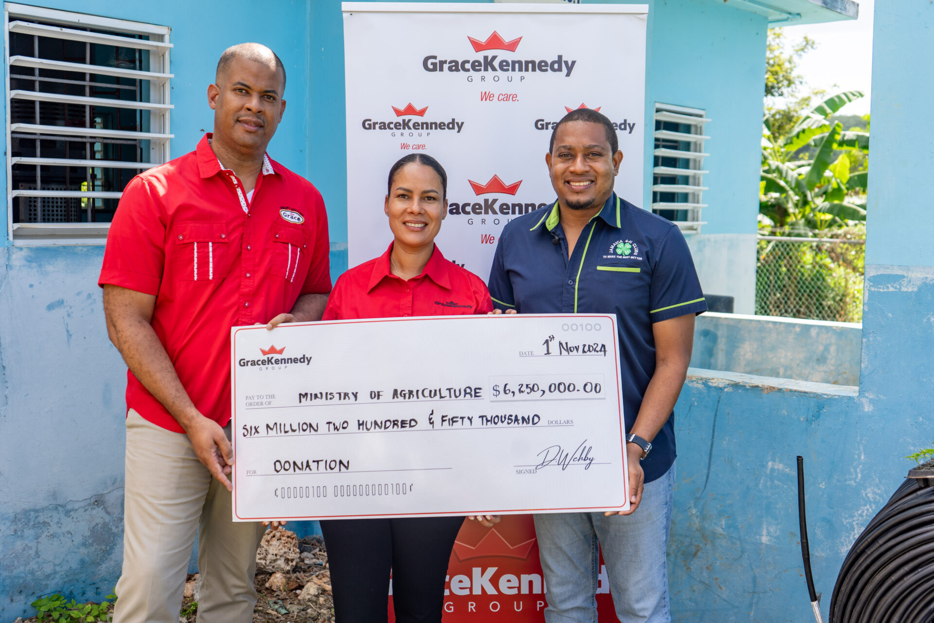 GraceKennedy to Strengthen Agricultural Resilience with J$10 Million Donation to St. Elizabeth Farming Sector