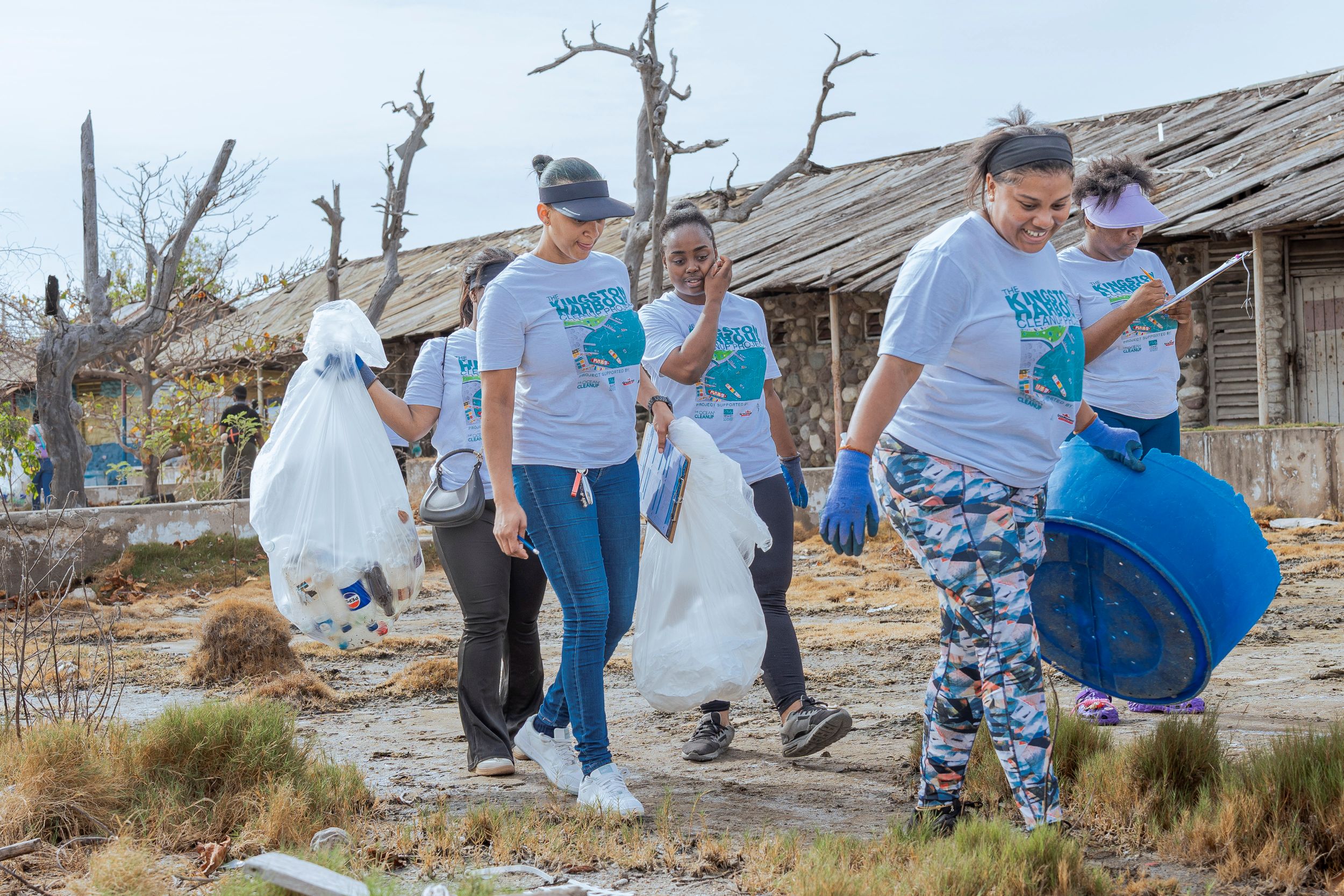 Over 8,600 Pounds of Waste Removed from Kingston Harbour Coastline by 300+ GraceKennedy Foundation Cleanup Volunteers on ICC Day